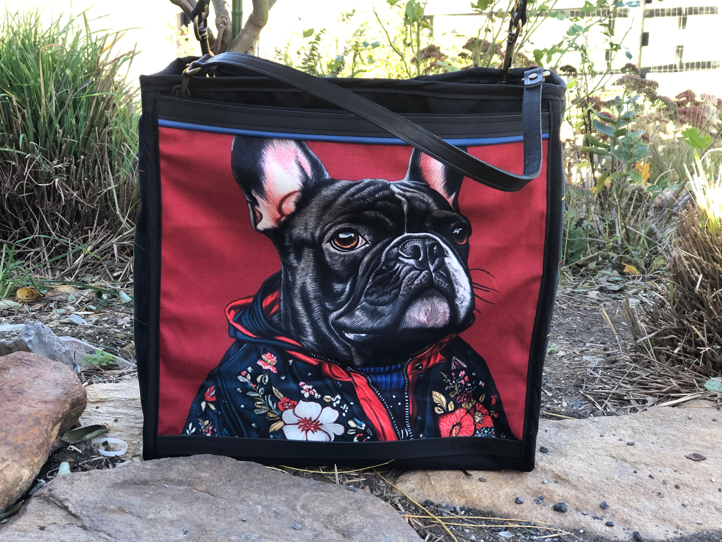 Large frenchie tote